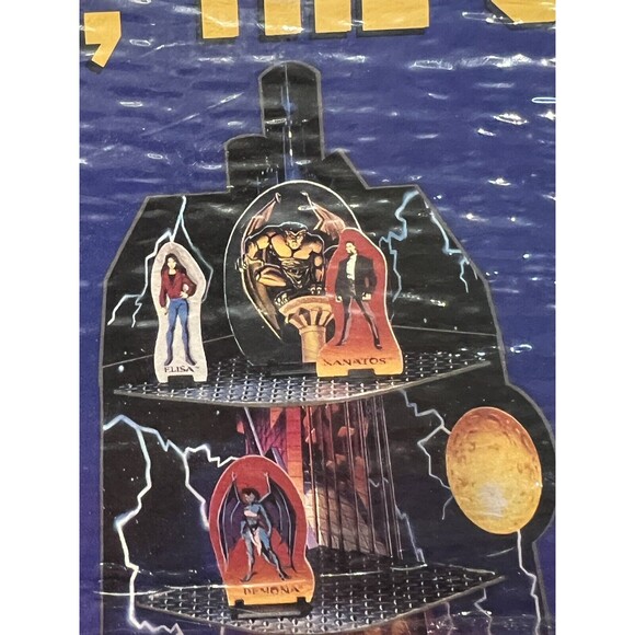 Disney Gargoyles Winged Warriors Fight A World Of Crime Board Game MB 1995 New - Picture 6 of 7